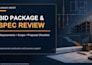review construction specifications and build a bid requirements checklist